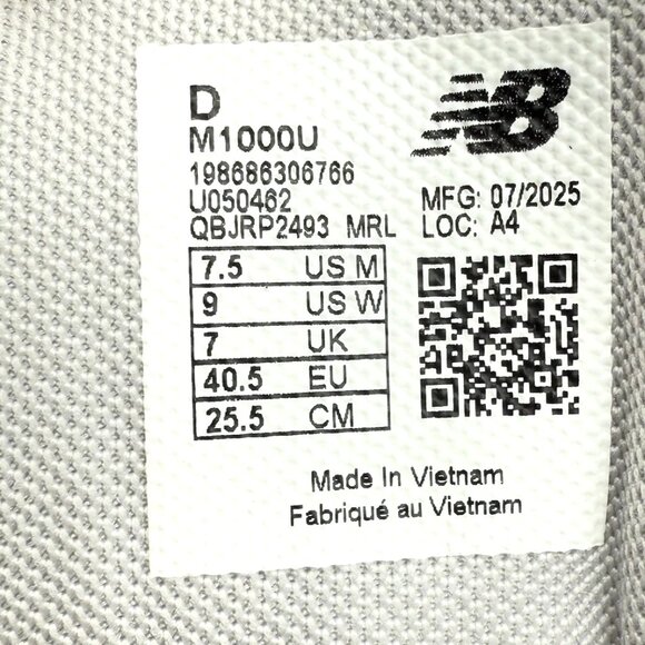 New Balance 1000 Women's Size 9 Width D Shoes ABZORB Pink Silver Metallic M1000U - Picture 2 of 10